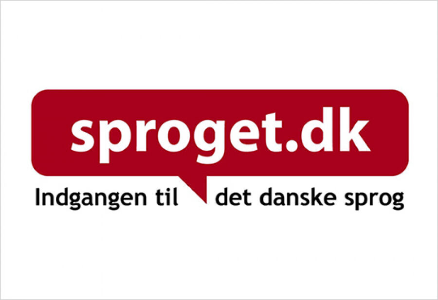 Logo for Sproget.dk
